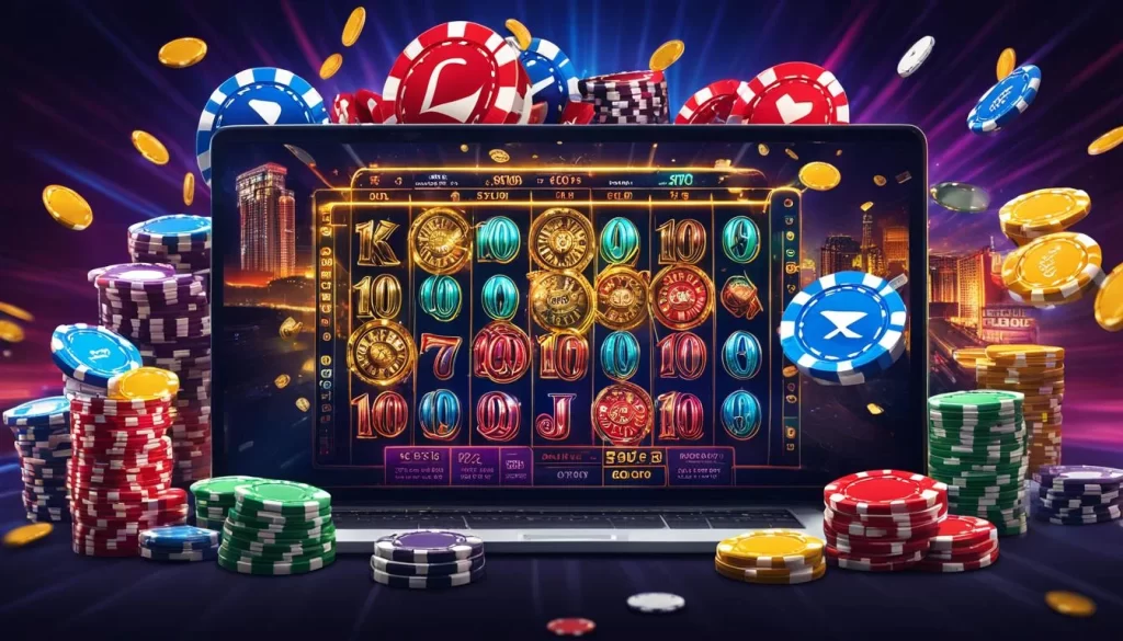Người phụ nữ vui vẻ với điện thoại và tách cà phê, thể hiện sự cân bằng giữa giải trí và cuộc sống.